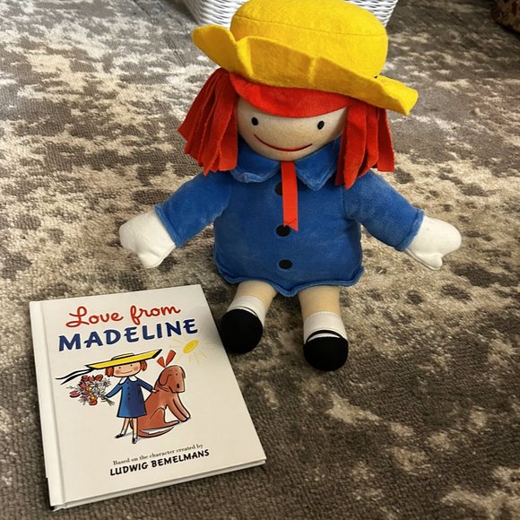 Madeline Plush Doll and Book-Love from Madeline